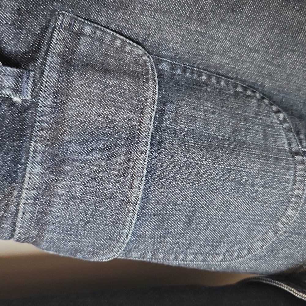 Dockers Women's Belted Denim‎ Jacket Size Medium - Picture 12 of 12